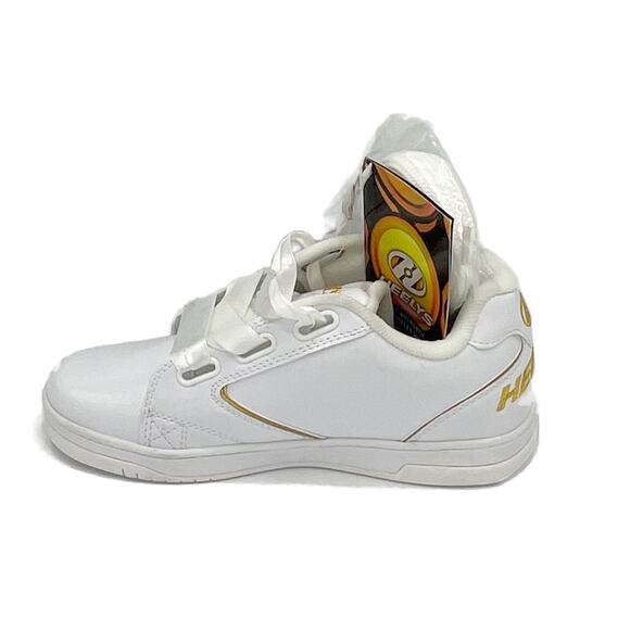 Heeley Propel 2.0 Shoe in White/Gold Size Y6/W7 - Picture 5 of 12
